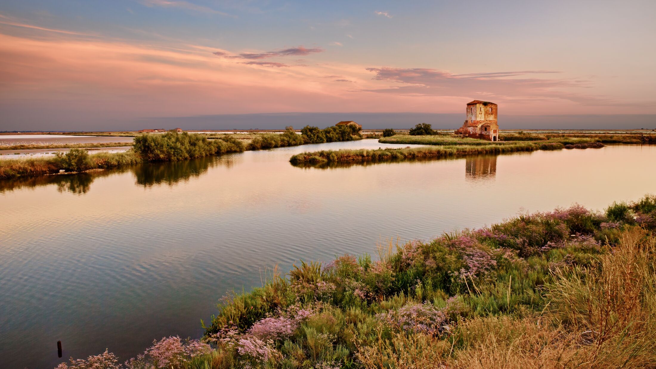 Comacchio Wetlands in Emilia Romagna