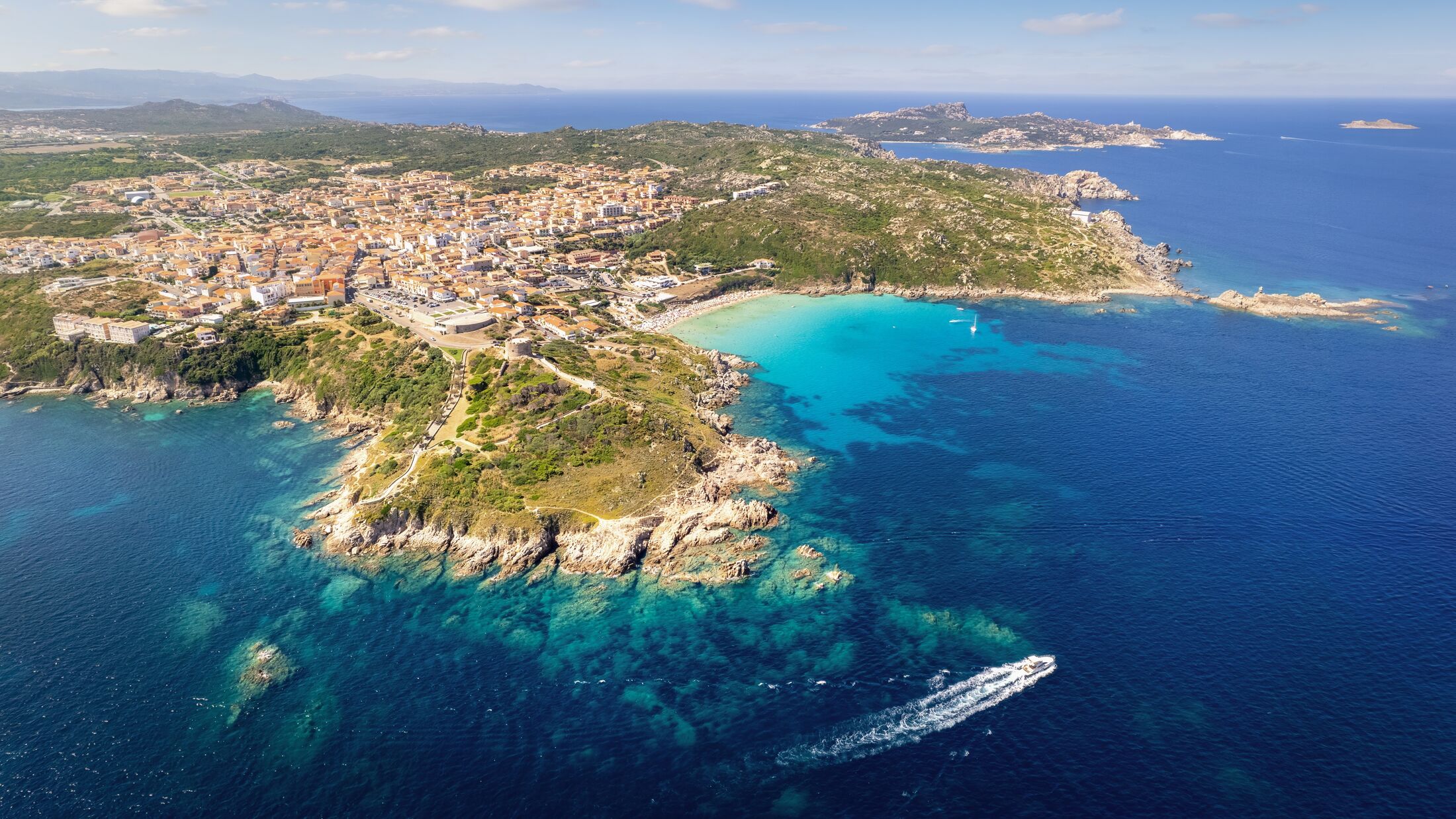 Beautiful coast at Santa Teresa Gallura, North Sardinia, Italy