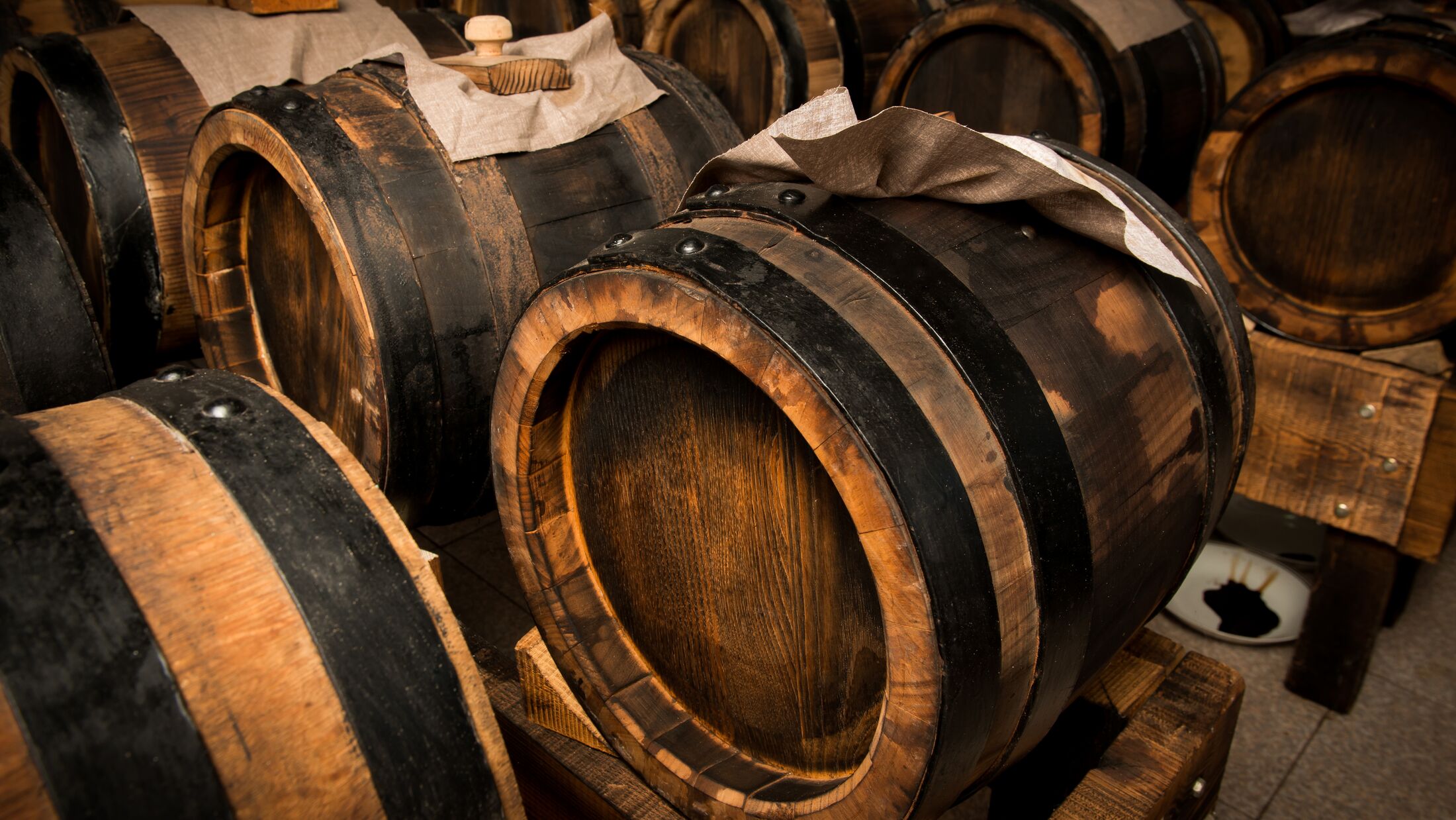 Balsamic Vinegar Barrels in Emilia Romagna