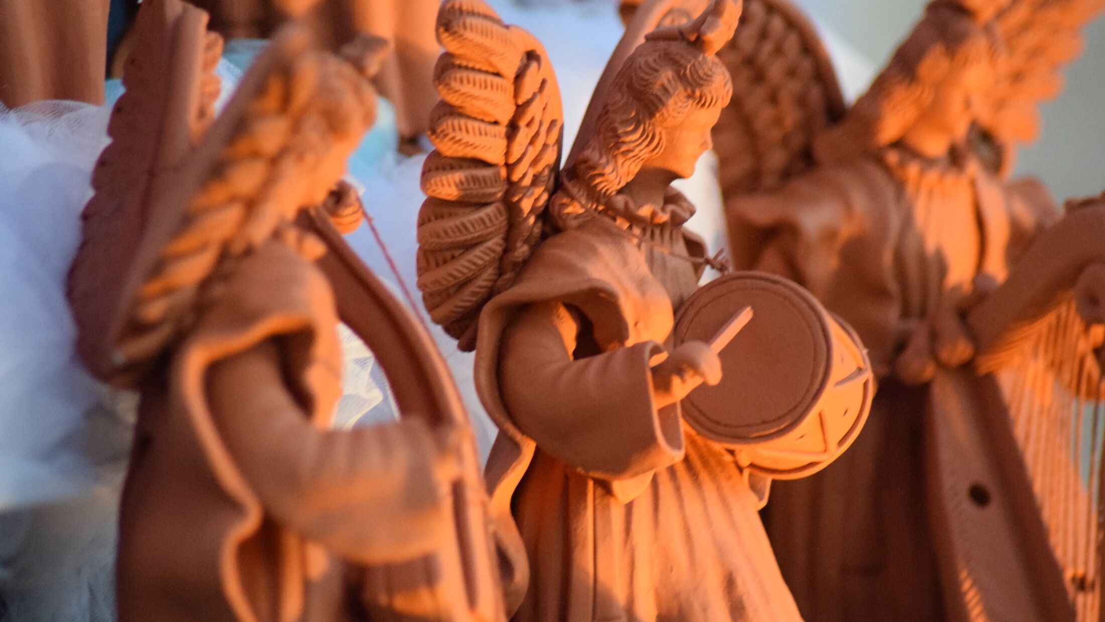 Nativity Sculptures found on 'Christmas Alley' or Via San Gregorio Armeno, Naples