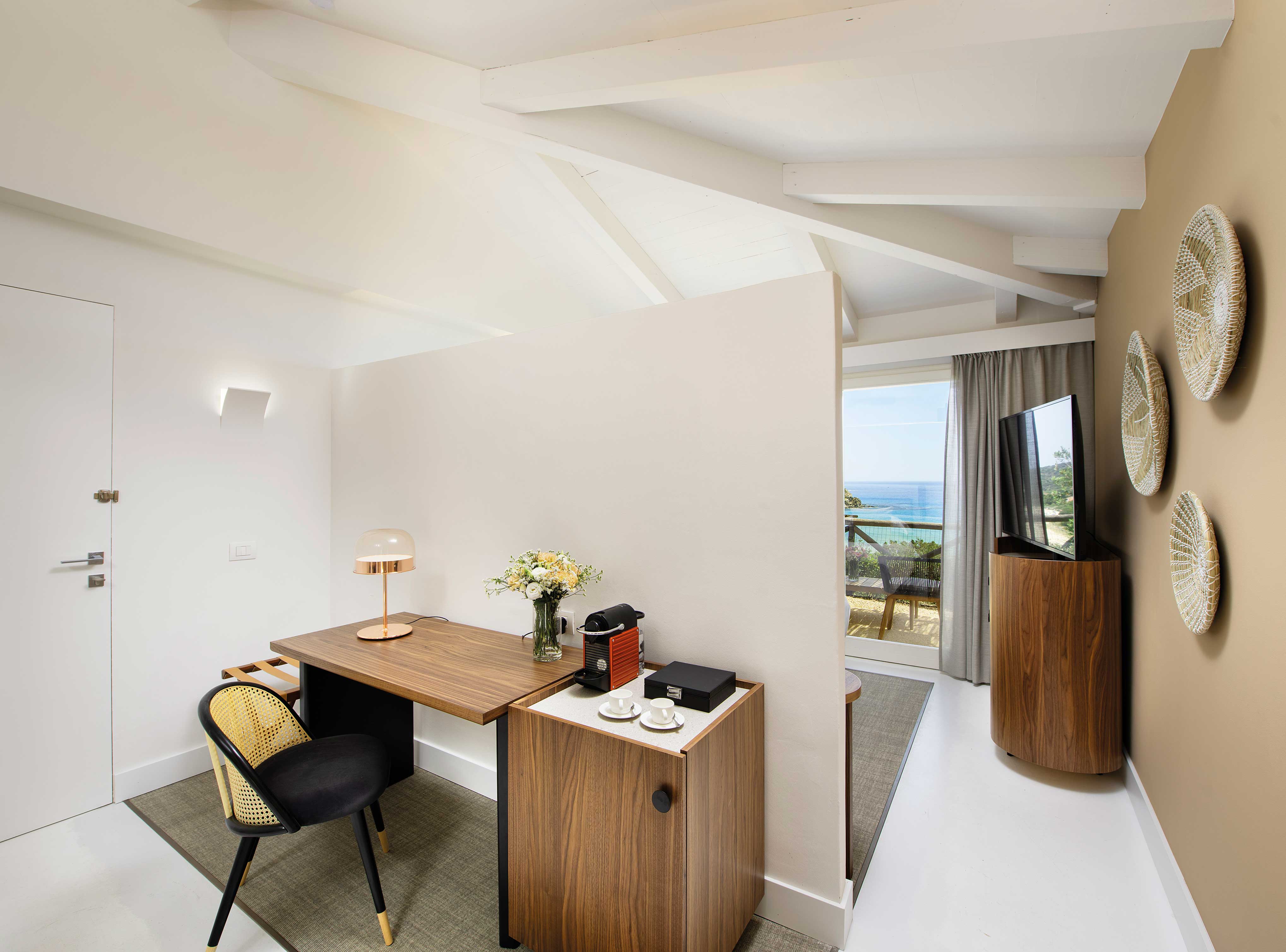 a room full of furniture