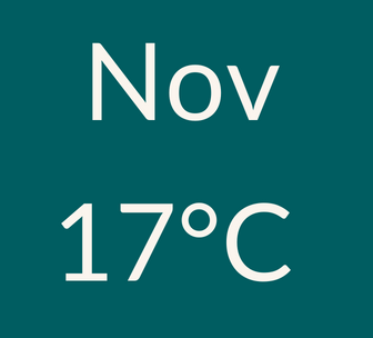 November weather 17C