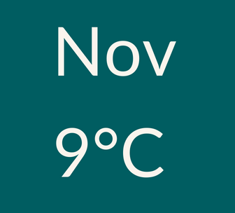 November weather 9C