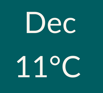 December weather 11C