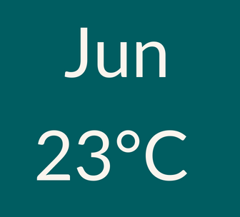 June weather 23C
