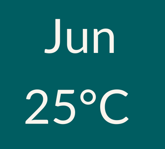 June weather 25C