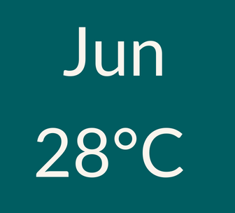 June weather 28C