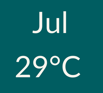 July weather 29C