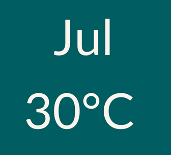 July weather 30C