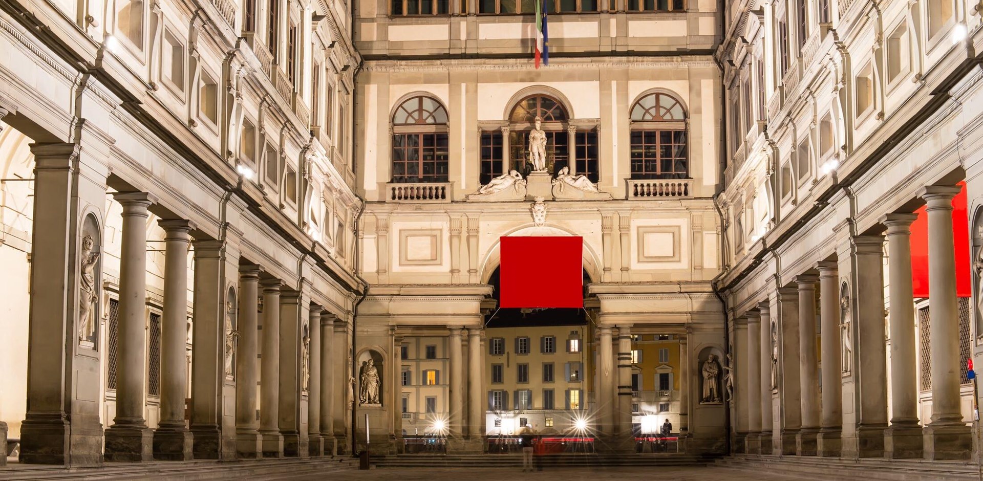 Uffizi Gallery, primary art museum of Florence  Tuscany, Italy