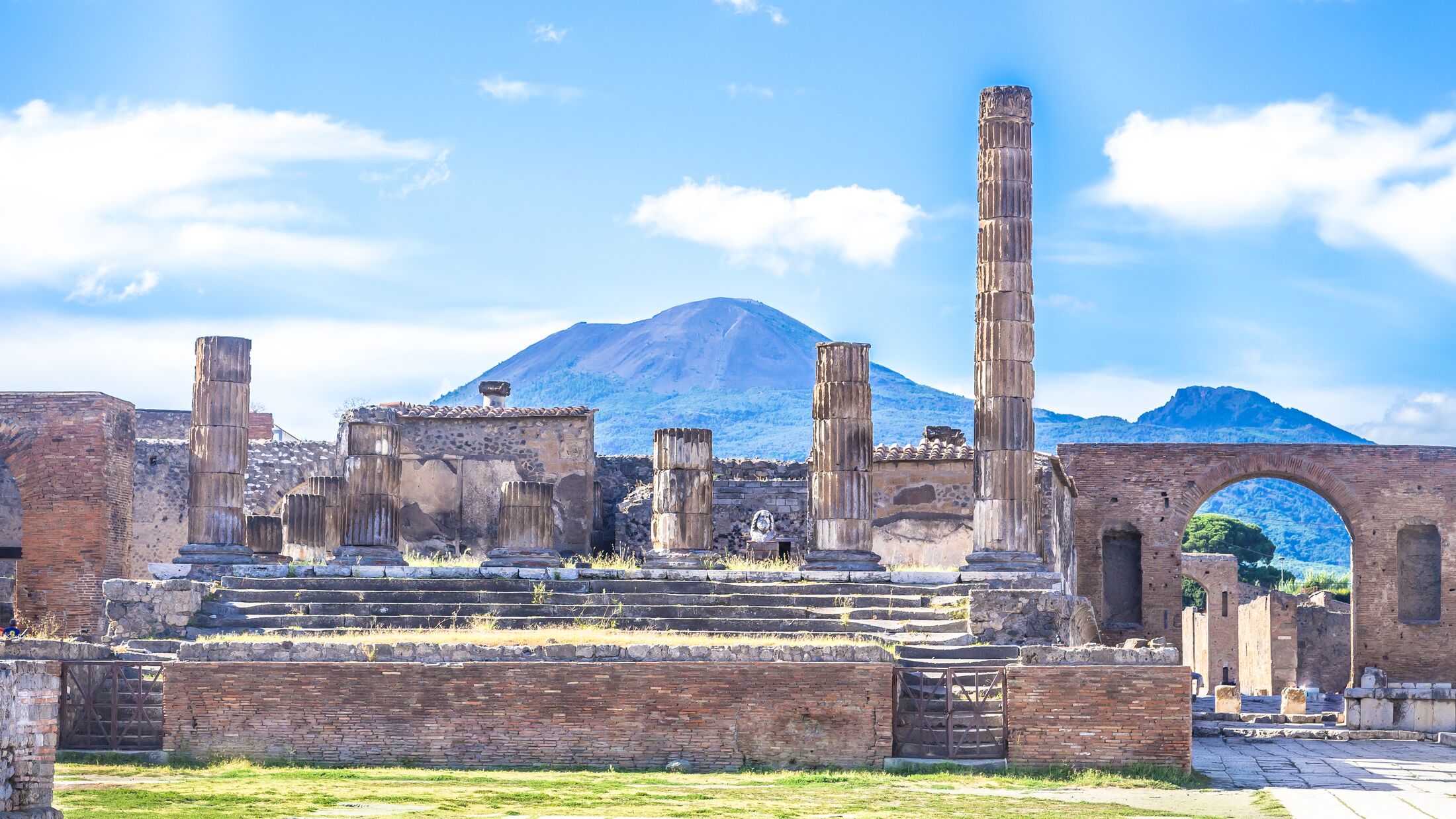 Ancient ruins of Pompeii, Italy