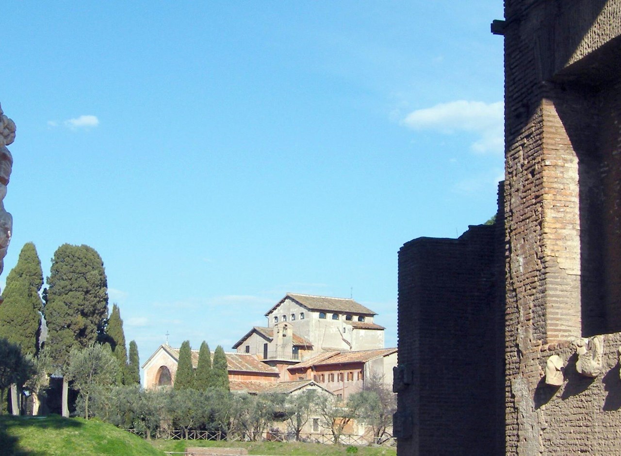 an old stone building