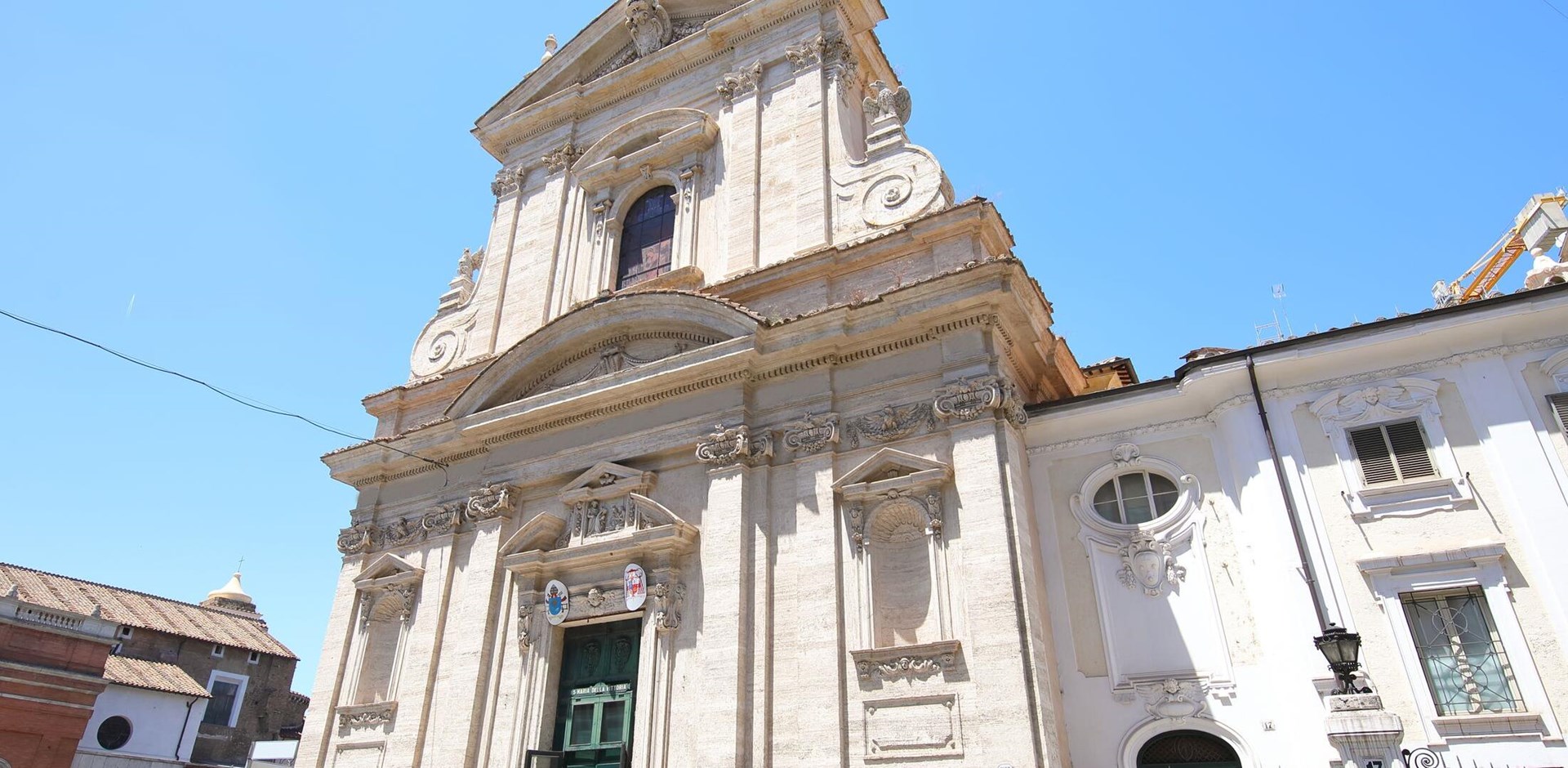 Santa Maria della Vittoria church Rome Italy