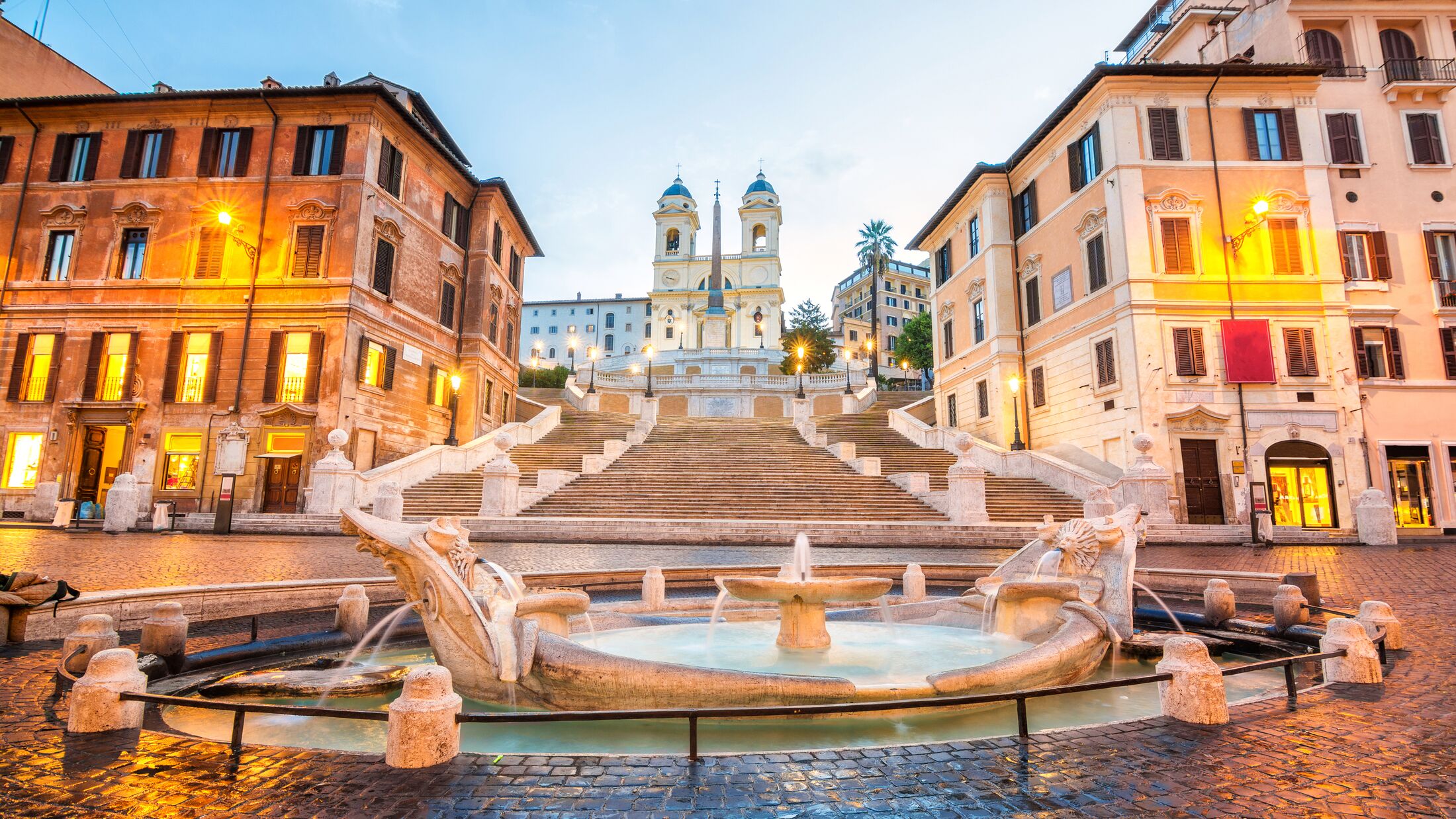 piazza de spagna in rome, italy