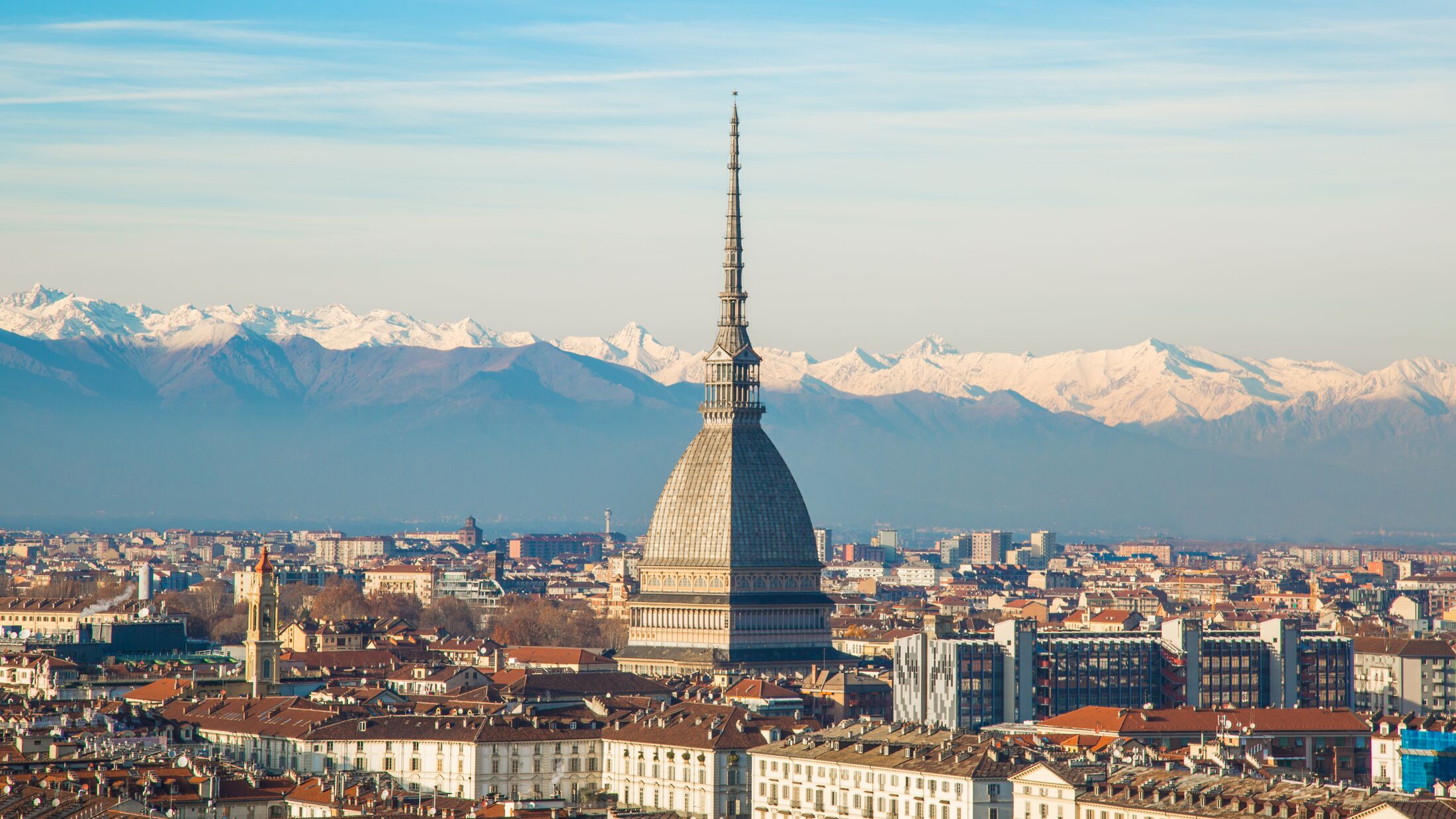 Turin (Torino), Mole Antonelliana tower, simbol of the city. Italy