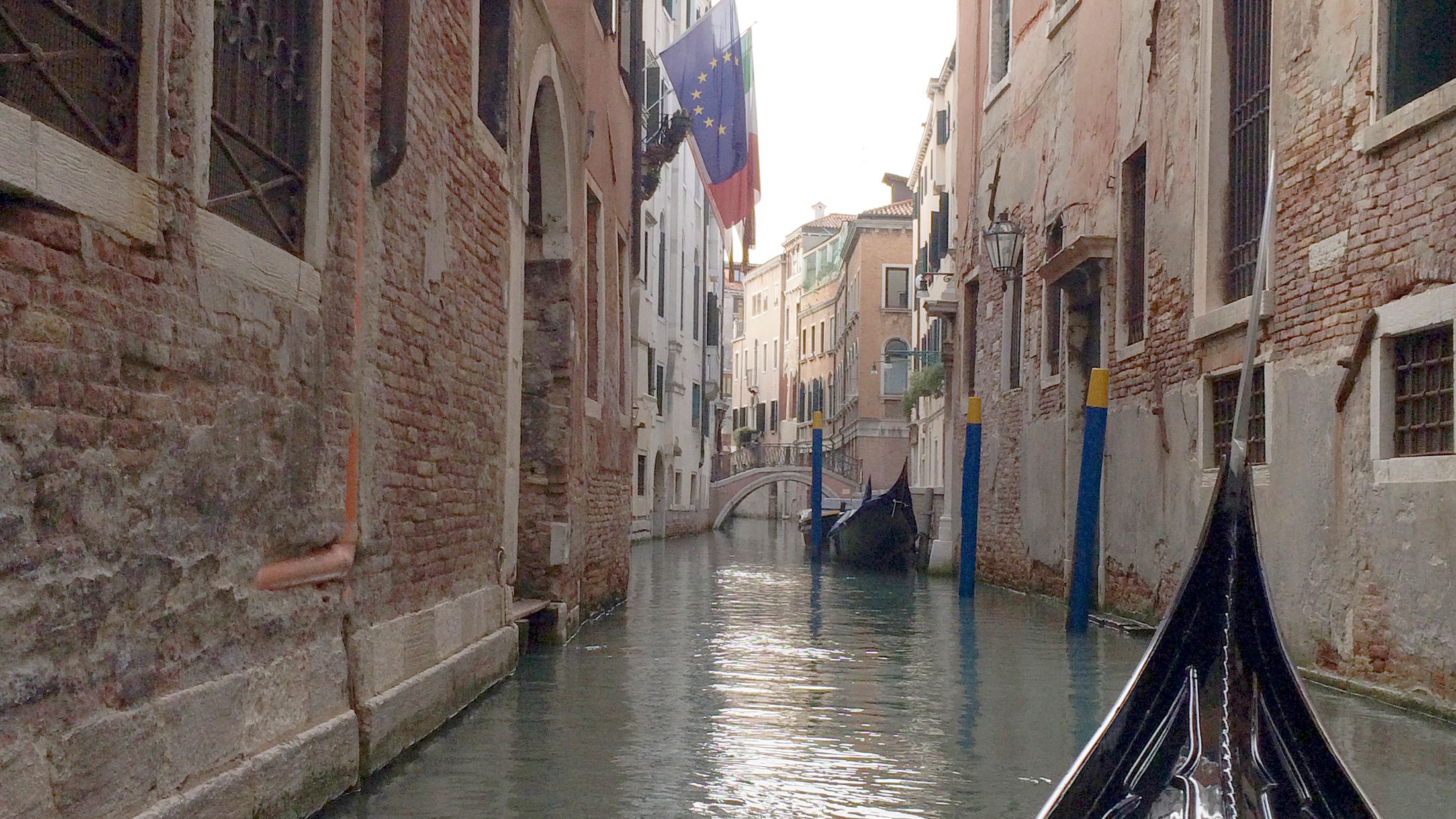 Photo from the canal in Venice