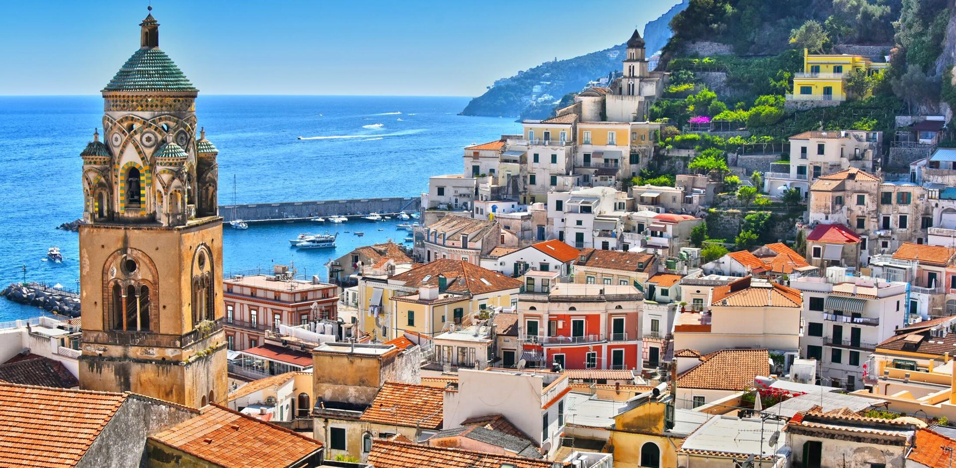 Amalfi in the province of Salerno, Campania, Italy