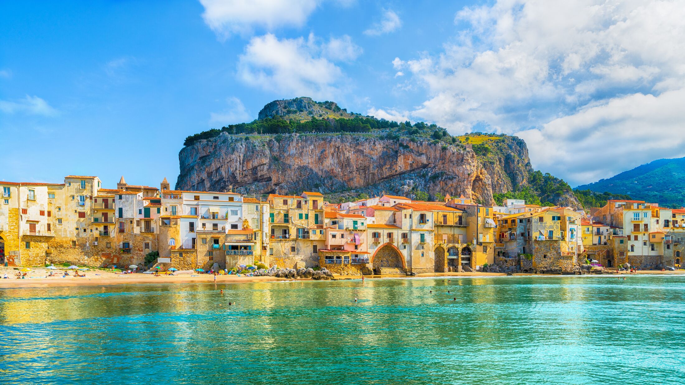 Cefalu, medieval village of Sicily island, Province of Palermo, Italy