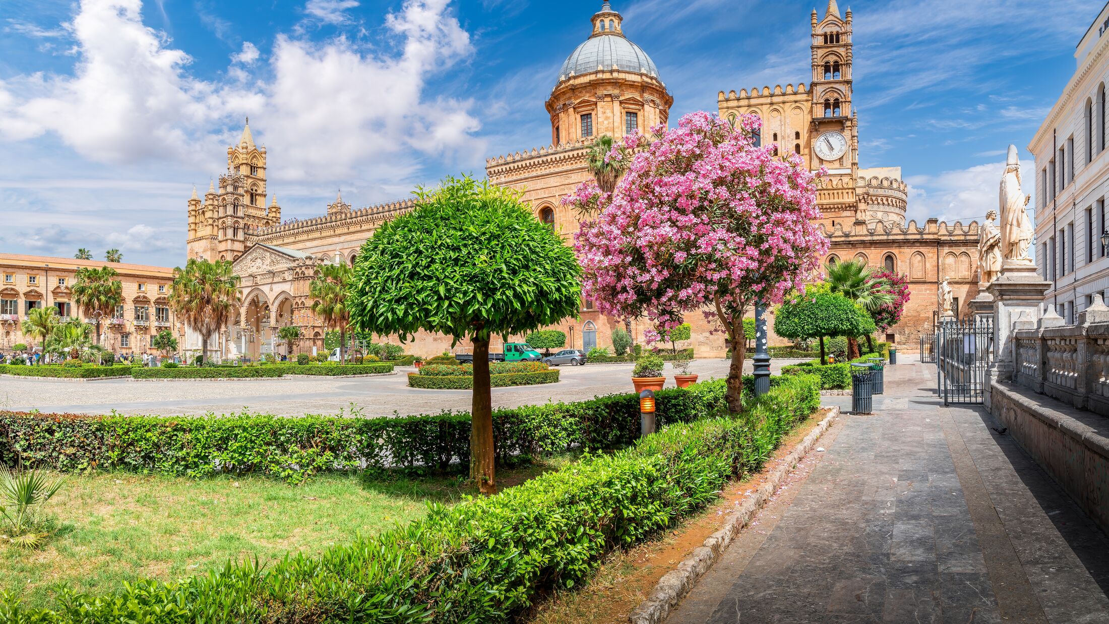 The Cathedral of Palermo, Sicily, Italy.