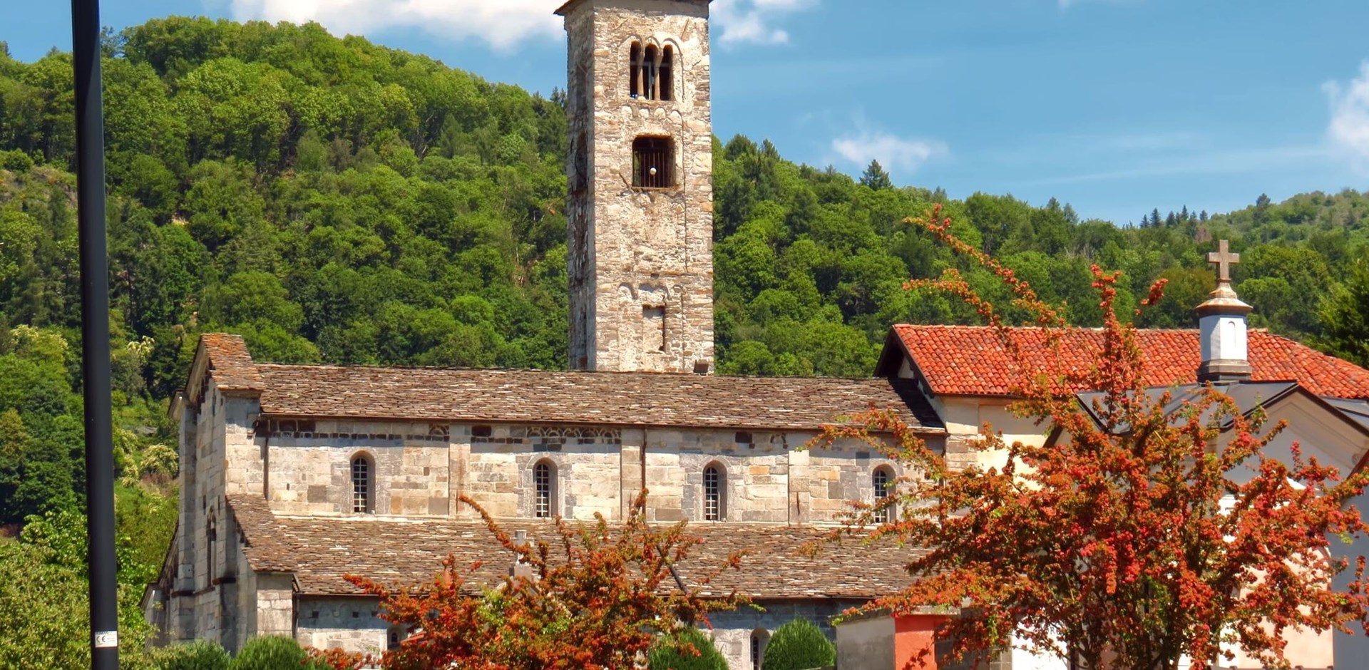 The church of Armeno in the province of Novara at the foot of Mount Mottarone.
