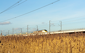 eurostar train hs1 hs2 Essex UK