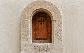 Medieval wine portal (Buchette del vino) â€“ unique Florentine architecture detail