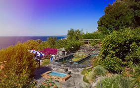 Geothermal waters on the island of Ischia.