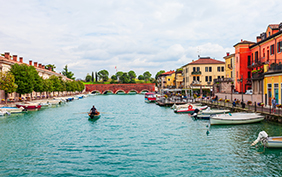 Peschiera del Garda is a town and comune located at the Garda lake in Verona province in Italy
