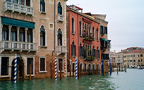 Palazzo Erizzo Nani Mocenigo and Palazzo Da Lezze in Canareggio, Venice, Italy