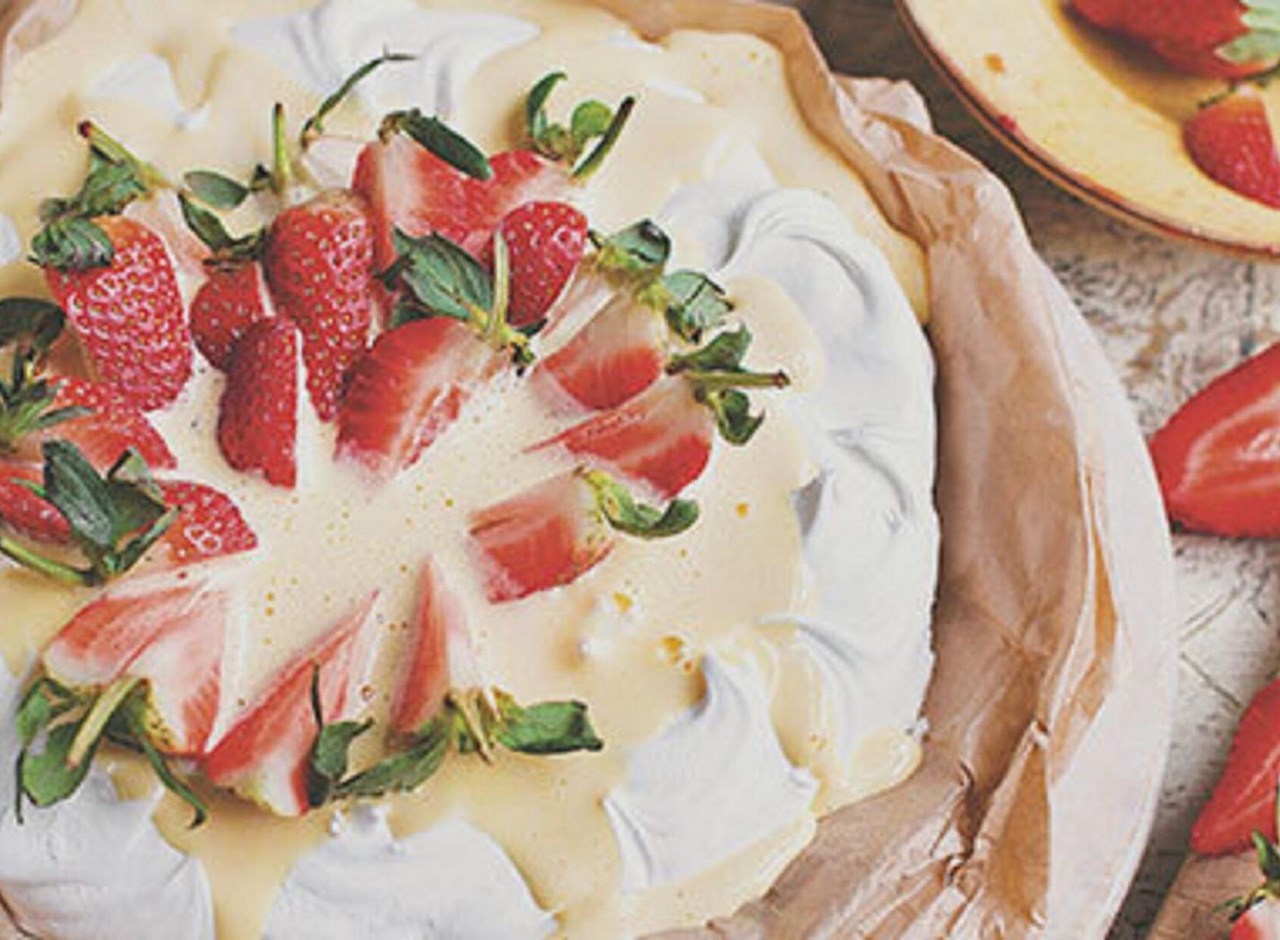 a bowl of fruit on a plate
