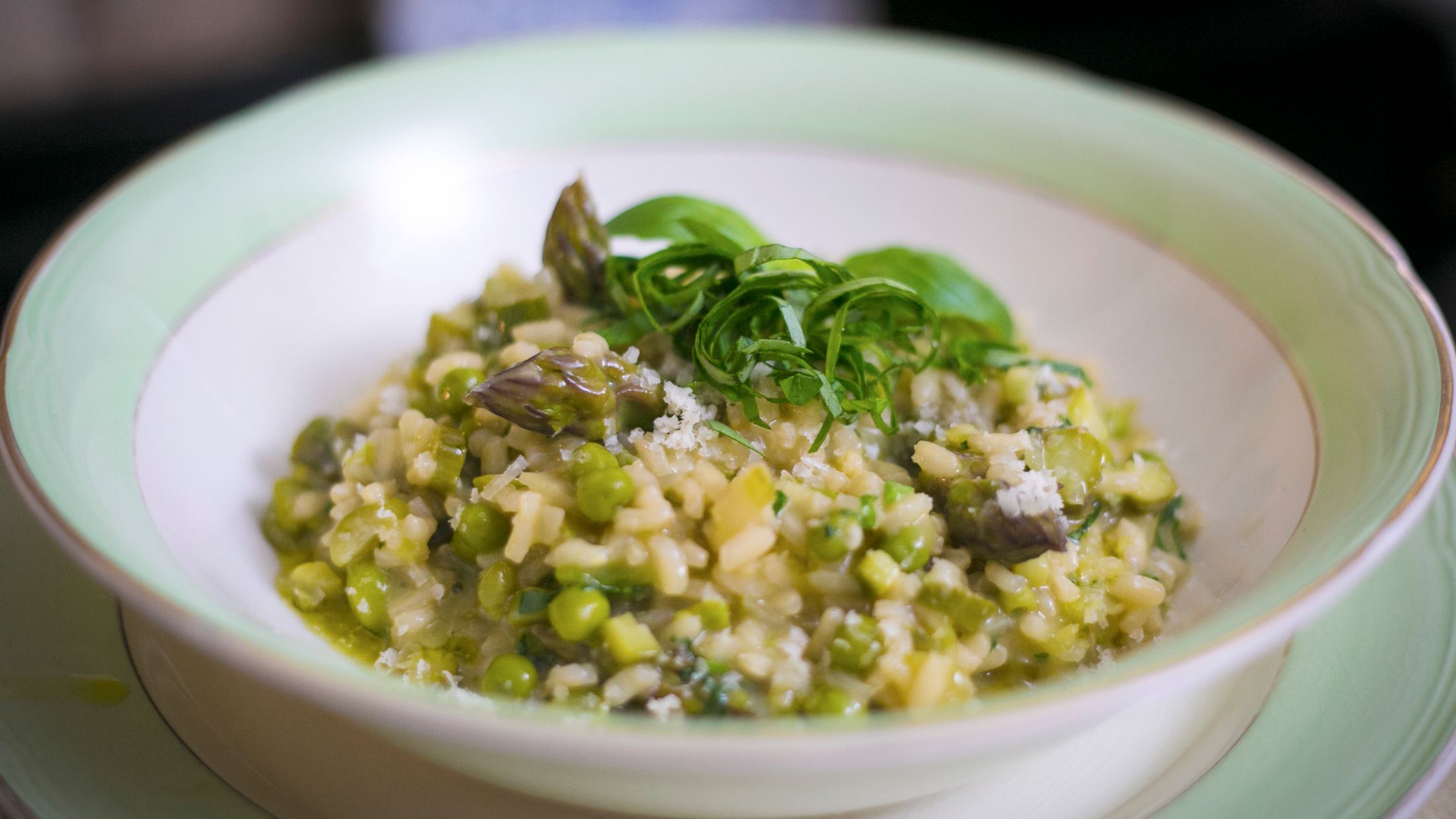 a bowl of rice on a plate