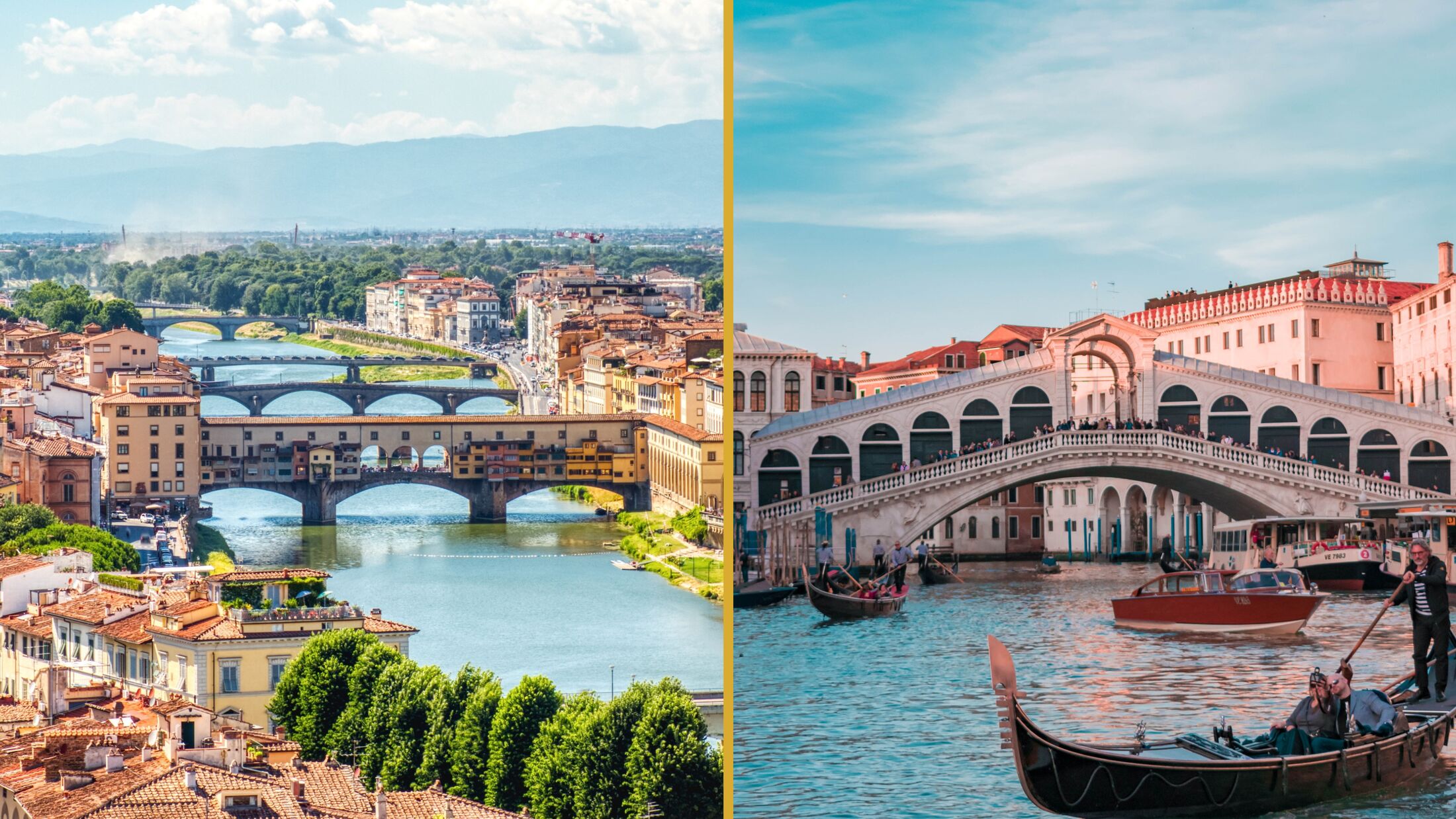 multi destination trip to italy