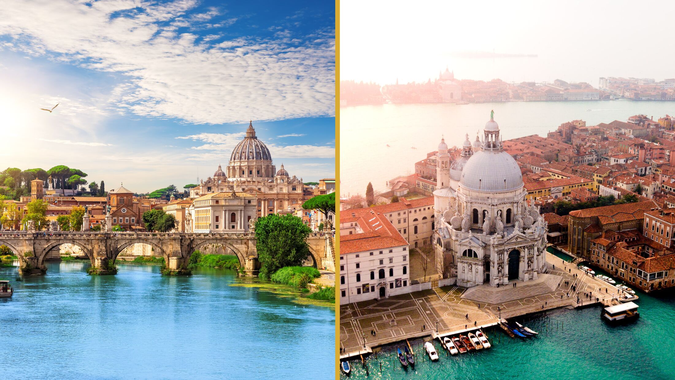 multi destination trip to italy