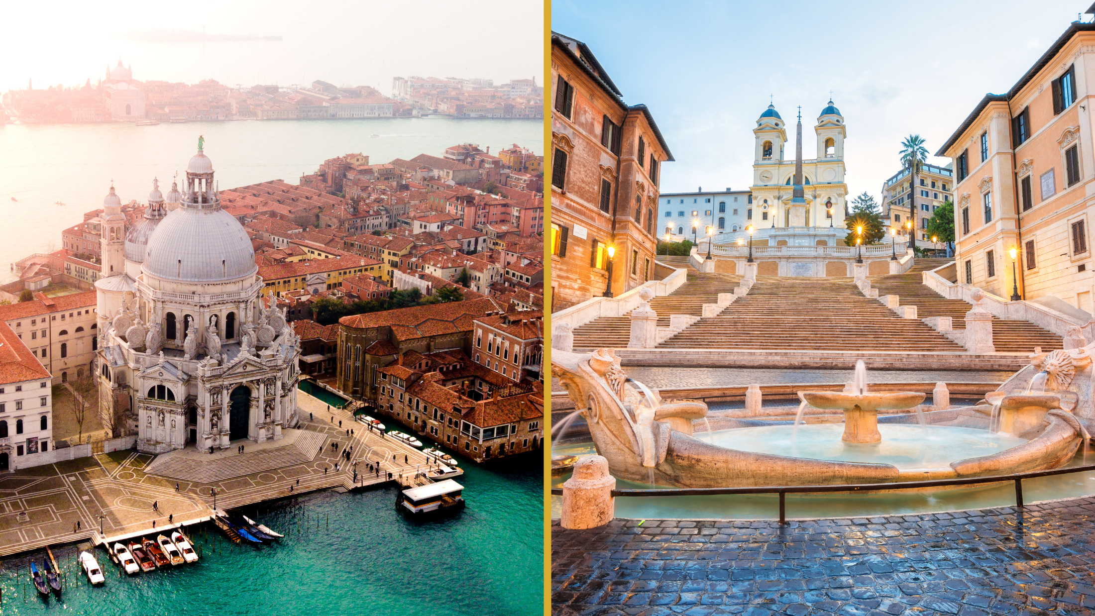 multi destination trip to italy